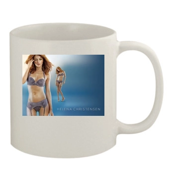 Helena Christensen 11oz White Mug