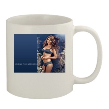 Helena Christensen 11oz White Mug