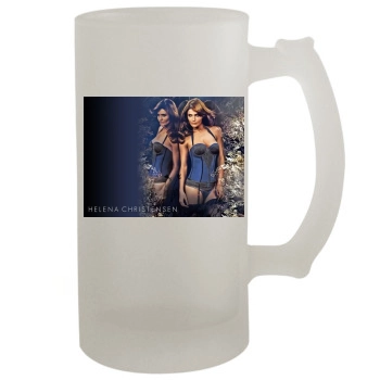 Helena Christensen 16oz Frosted Beer Stein