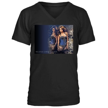 Helena Christensen Men's V-Neck T-Shirt