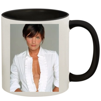 Helena Christensen 11oz Colored Inner & Handle Mug