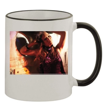 Hilary Duff 11oz Colored Rim & Handle Mug