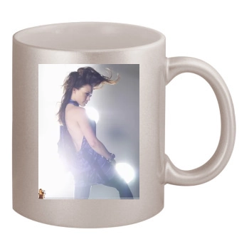 Hilary Duff 11oz Metallic Silver Mug