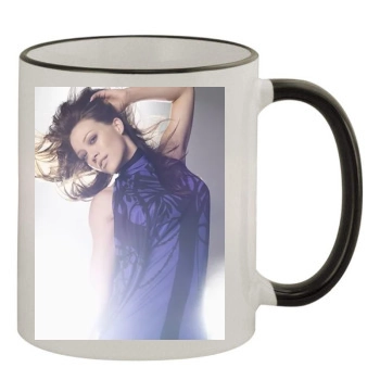 Hilary Duff 11oz Colored Rim & Handle Mug