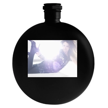 Hilary Duff Round Flask