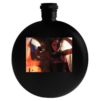 Hilary Duff Round Flask