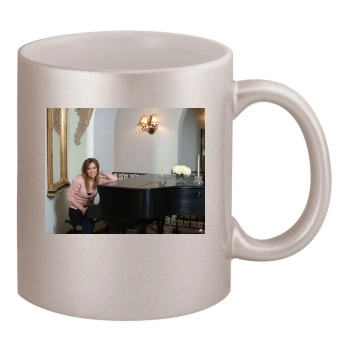 Hilary Duff 11oz Metallic Silver Mug