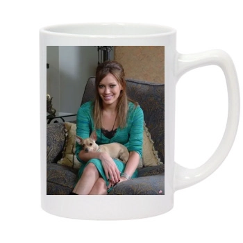 Hilary Duff 14oz White Statesman Mug