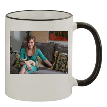 Hilary Duff 11oz Colored Rim & Handle Mug