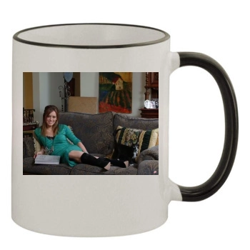 Hilary Duff 11oz Colored Rim & Handle Mug