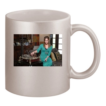 Hilary Duff 11oz Metallic Silver Mug