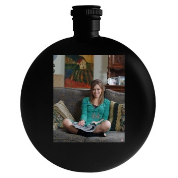 Hilary Duff Round Flask