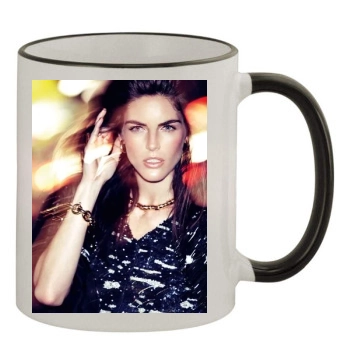 Hilary Rhoda 11oz Colored Rim & Handle Mug