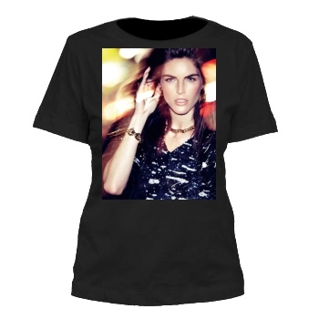 Hilary Rhoda Women's Cut T-Shirt