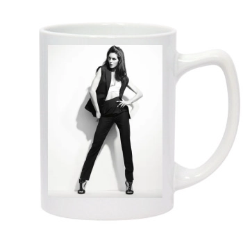 Hilary Rhoda 14oz White Statesman Mug