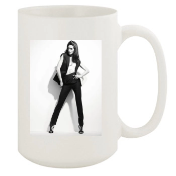 Hilary Rhoda 15oz White Mug