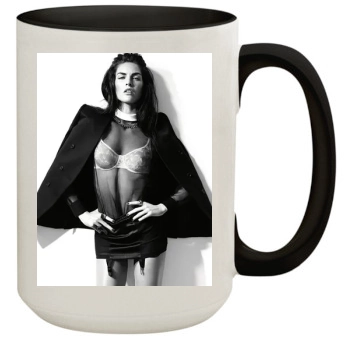 Hilary Rhoda 15oz Colored Inner & Handle Mug