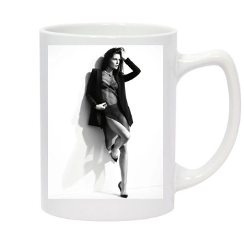 Hilary Rhoda 14oz White Statesman Mug