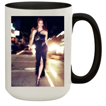 Hilary Rhoda 15oz Colored Inner & Handle Mug