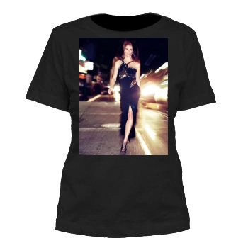 Hilary Rhoda Women's Cut T-Shirt