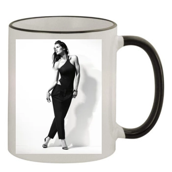 Hilary Rhoda 11oz Colored Rim & Handle Mug