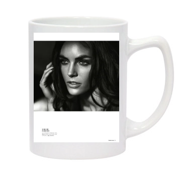 Hilary Rhoda 14oz White Statesman Mug