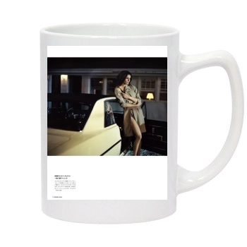 Hilary Rhoda 14oz White Statesman Mug