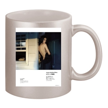 Hilary Rhoda 11oz Metallic Silver Mug