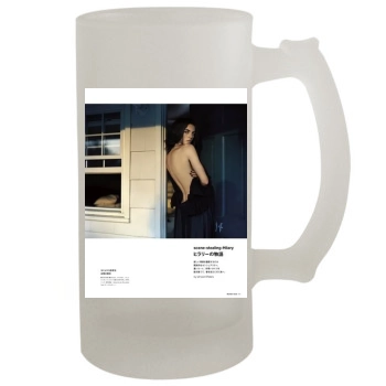 Hilary Rhoda 16oz Frosted Beer Stein