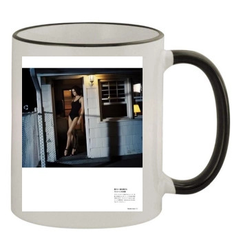 Hilary Rhoda 11oz Colored Rim & Handle Mug