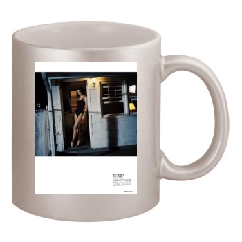 Hilary Rhoda 11oz Metallic Silver Mug