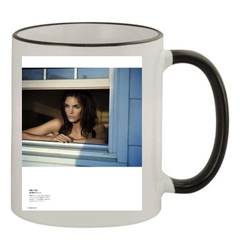 Hilary Rhoda 11oz Colored Rim & Handle Mug