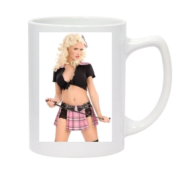 Holly Madison 14oz White Statesman Mug