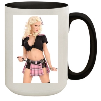 Holly Madison 15oz Colored Inner & Handle Mug