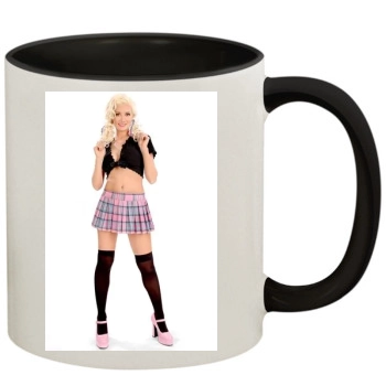 Holly Madison 11oz Colored Inner & Handle Mug