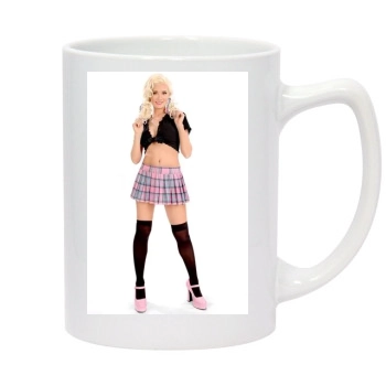 Holly Madison 14oz White Statesman Mug