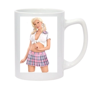 Holly Madison 14oz White Statesman Mug