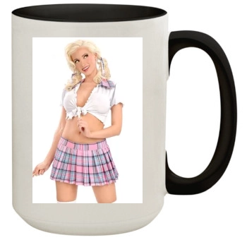 Holly Madison 15oz Colored Inner & Handle Mug