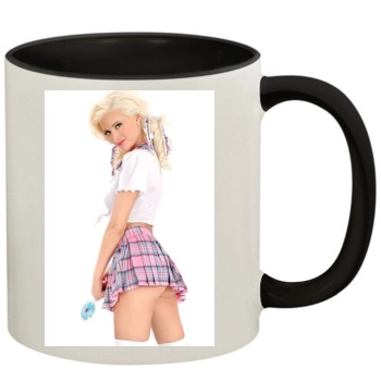 Holly Madison 11oz Colored Inner & Handle Mug