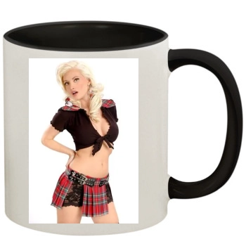 Holly Madison 11oz Colored Inner & Handle Mug