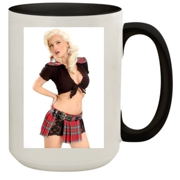 Holly Madison 15oz Colored Inner & Handle Mug