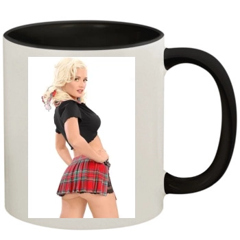 Holly Madison 11oz Colored Inner & Handle Mug