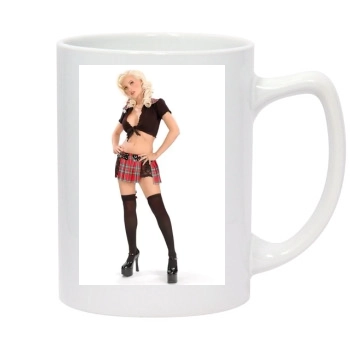 Holly Madison 14oz White Statesman Mug