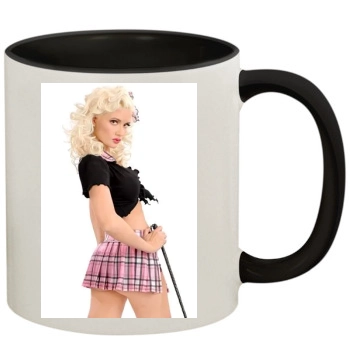 Holly Madison 11oz Colored Inner & Handle Mug