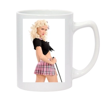 Holly Madison 14oz White Statesman Mug