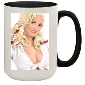 Holly Madison 15oz Colored Inner & Handle Mug