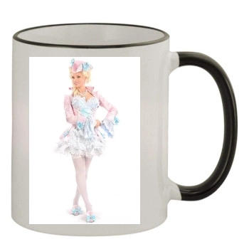 Holly Madison 11oz Colored Rim & Handle Mug