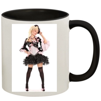 Holly Madison 11oz Colored Inner & Handle Mug