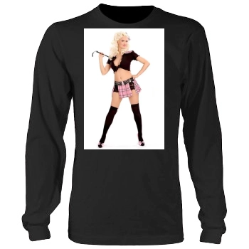 Holly Madison Men's Heavy Long Sleeve TShirt