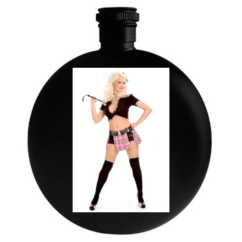 Holly Madison Round Flask